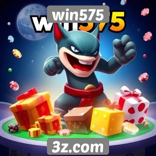 Exploração das opções de jogos disponíveis no win575