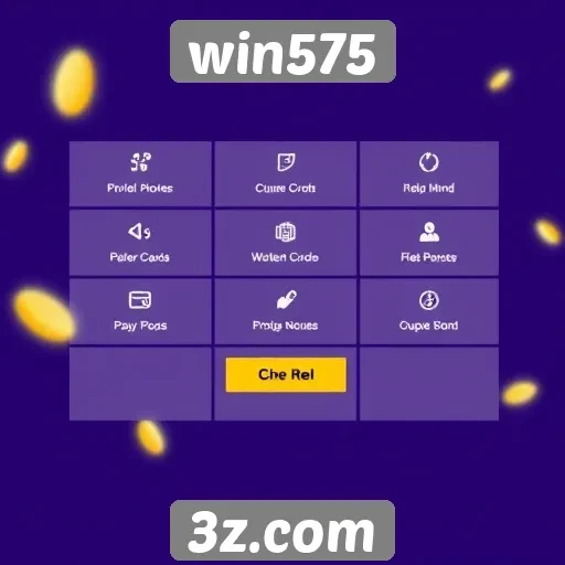 Métodos de pagamento disponíveis no site win575