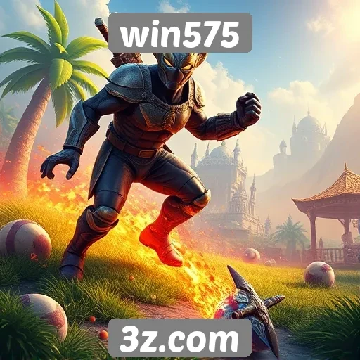Variedade de jogos disponíveis na plataforma win575